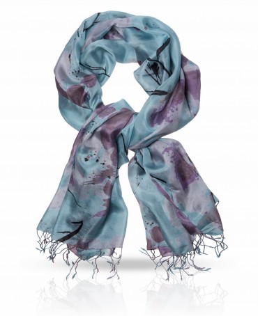 Палантин Женский S-CN.FLOWER/BL